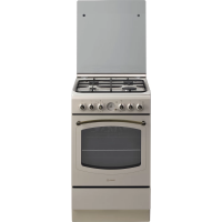 Indesit IS5G8MHJ/E/1 Cooker, Gas hob, Electric oven, A, Width 50 cm, White