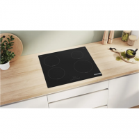 Bosch Hob | PIE611BB5E | Induction | Number of burners/cooking zones 4 | Touch | Timer | Black | Display