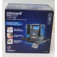 SALE OUT. Bissell SpotClean Cordless EU, Carpet and Upholstery Cleaner, UNPACKED, USED, SCRATCHES | SpotClean EU, Carpet and Uph